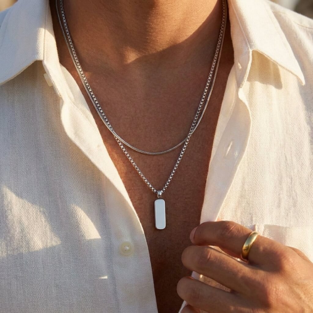 Collar Dúo - Dije Minimalista