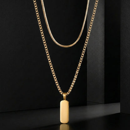 Collar Dúo - Dije Minimalista