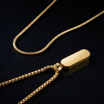 Collar Dúo - Dije Minimalista