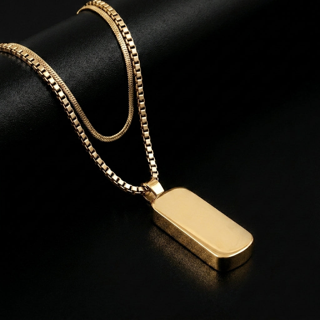 Collar Dúo - Dije Minimalista