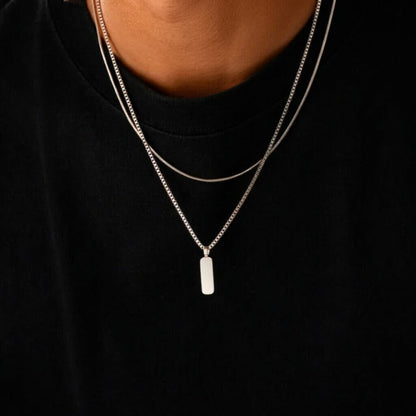 Collar Dúo - Dije Minimalista